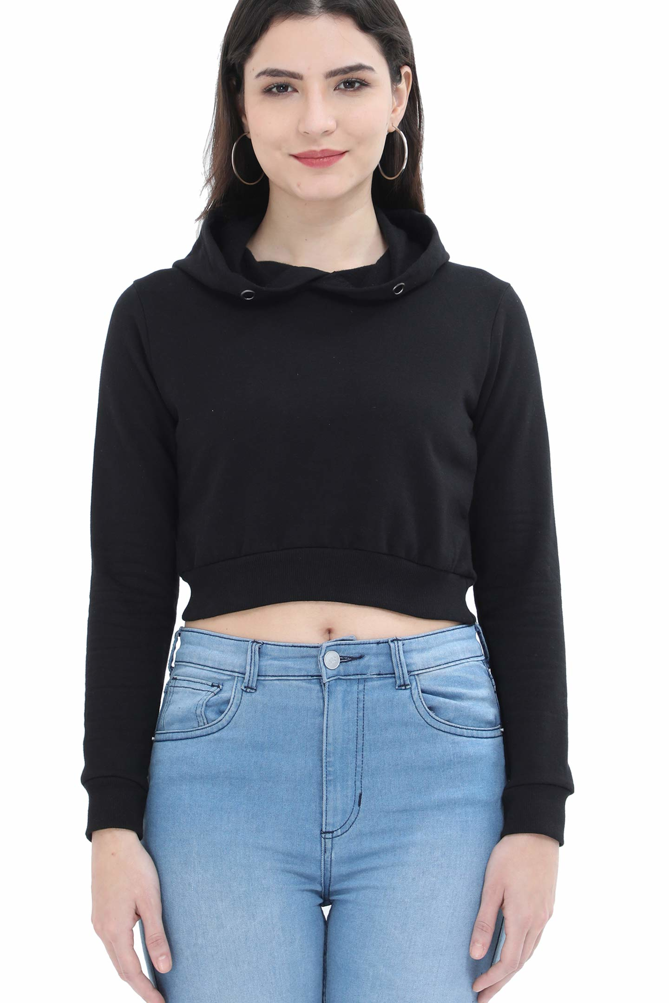 Female Crop Hoodies