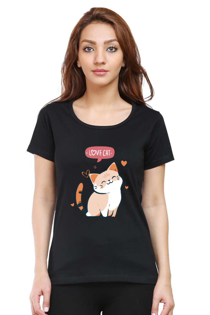 Women's T-shirt || Cute Cat