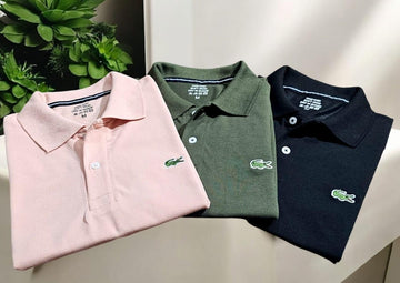 Lacoste Matty Polo T-shirts in Pack Of 3